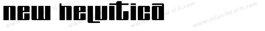 New Helvitica字体转换